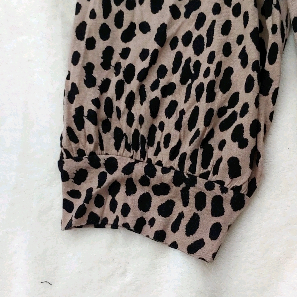 SALE 2 for $7: Banana Republic Cheetah Print Blouse, Small - Picture 4 of 10